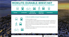 Desktop Screenshot of mobilite-durable-brest.net
