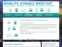 Tablet Screenshot of mobilite-durable-brest.net